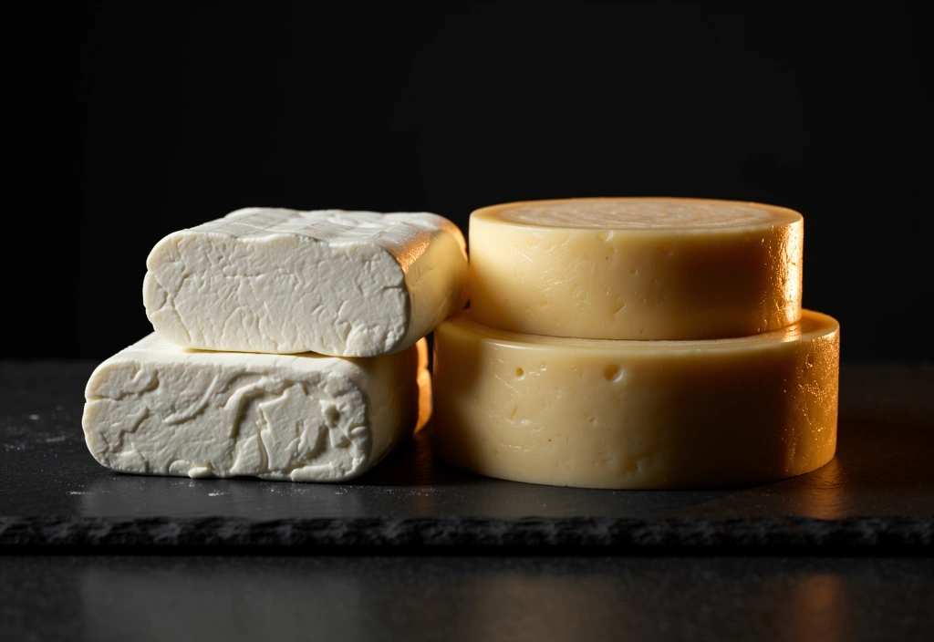 Artisanal cheese blocks