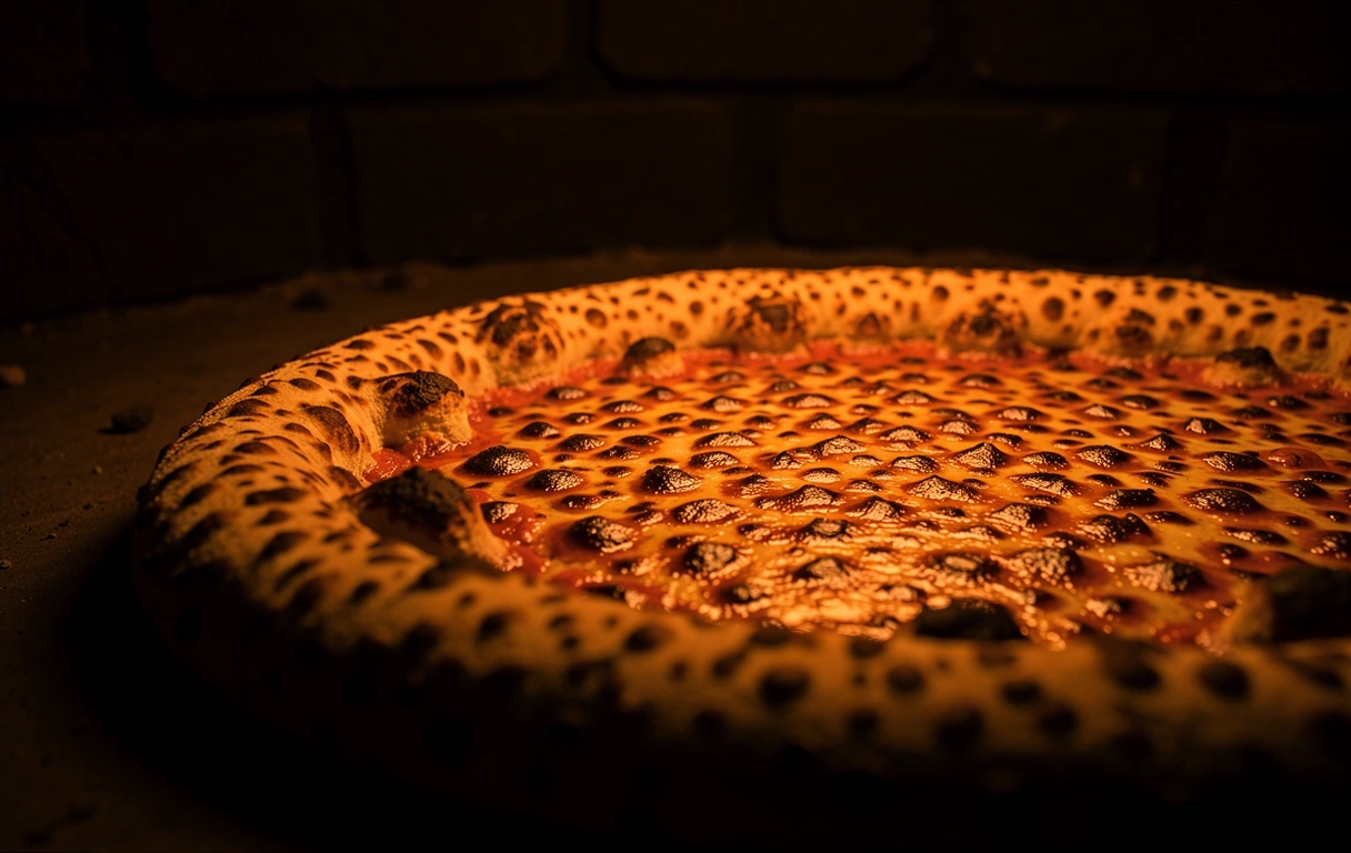 Hubs high-temperature pizza hearth